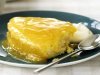 Lemon drizzle cake and cream 