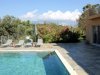 Views to the mountains from the poolside