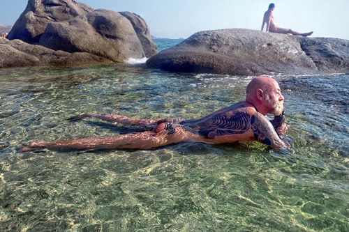 Daniel, Aghia Anna beach (Naxos 2018)