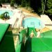 Water slide and pool