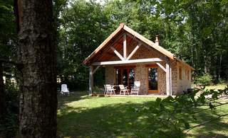 Ecological cottage at Creuse Nature