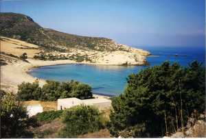 Livadia Beach on a calm day