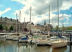 Caen ferry port