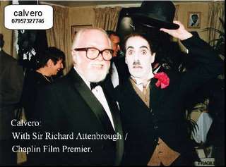 Frank with Sir Richard Attenbrough