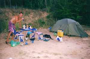 campsite in Provence