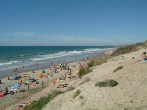 Naturist beach scene Naturist beach scene