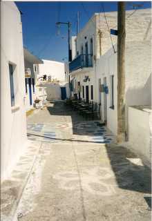 Street where we had evening meal