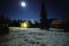 House in winter