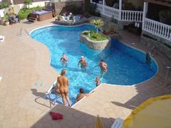 Fuerteventura nudist hotel Nude sunbathing