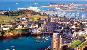 St.Malo ferry port