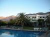 The main hotel from the swimming pool