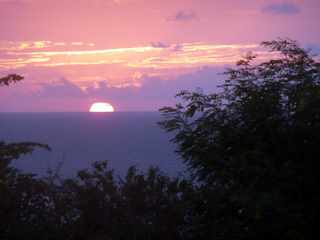 Sunset on Curacao