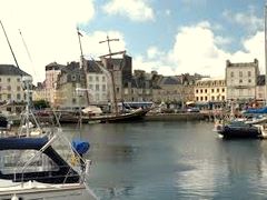 Cherbourg ferry port