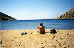 Beach on Antiparos