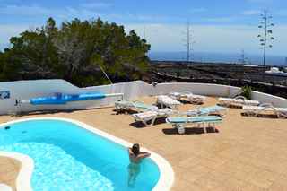 View from the swimming pool